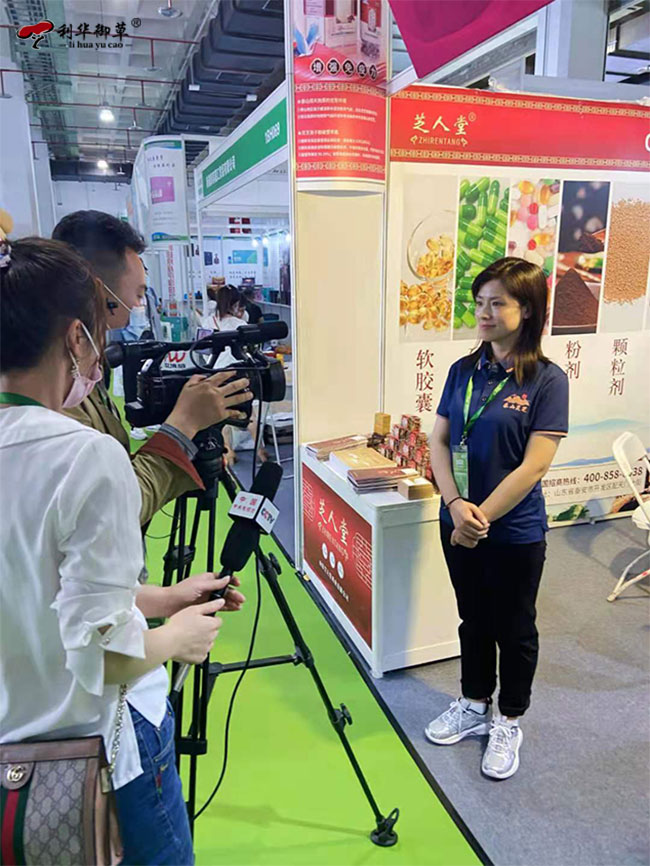 利華御草,中央電視臺,陶總受邀接受采訪,2021年北京博覽會