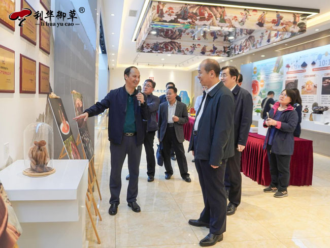 泰安市委常委、常務(wù)副市長常緒擴(kuò)視察芝人堂產(chǎn)業(yè)園