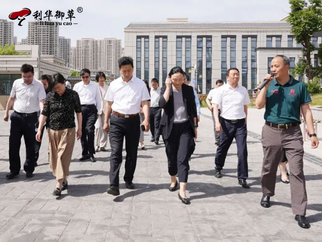陜西安康政協(xié)蒞臨芝人堂調研中醫(yī)藥發(fā)展