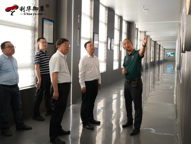 泰安市科技局楊書記蒞臨芝人堂調研科技創(chuàng)新